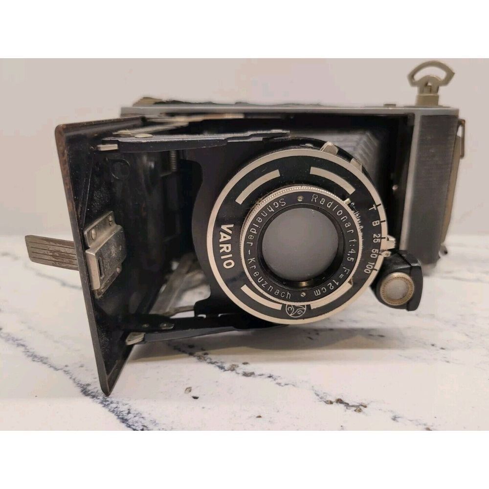 Vintage Vario Folding Camera AGC Schneider-Kreuznach Radionar *untested*